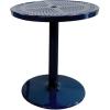 36" Round Expanded Pedestal Mounted Picnic Table 36" Round Expanded Pedestal Mounted Picnic Table